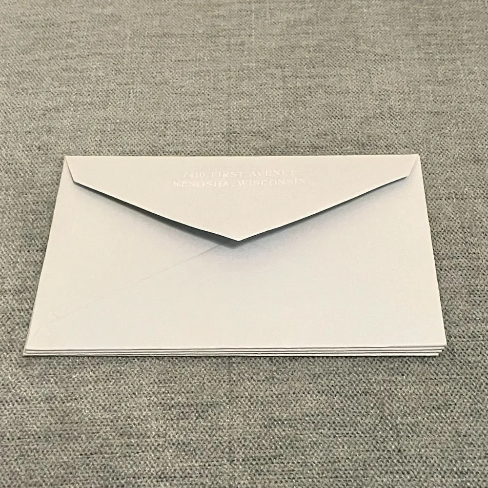 10 Blue Envelopes